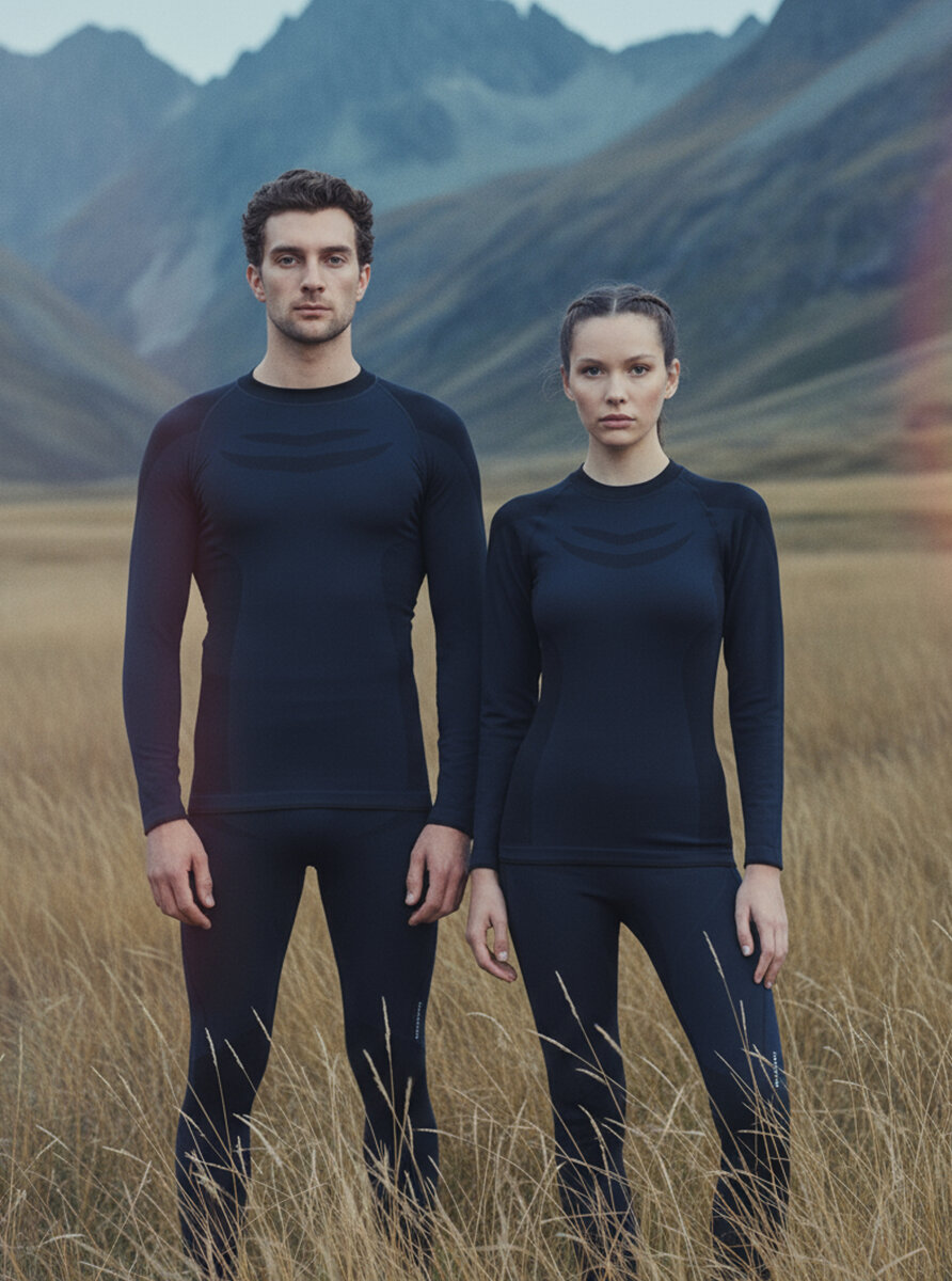 Unisex Termal Tişört Pro 2. Seviye 9571 - Siyah - 1