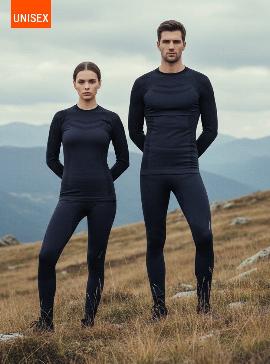 Unisex Termal Tişört Pro 2. Seviye 9571 - Siyah - 7