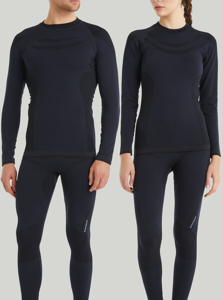 Unisex Termal Tişört Pro 2. Seviye 9571 - Siyah - 1