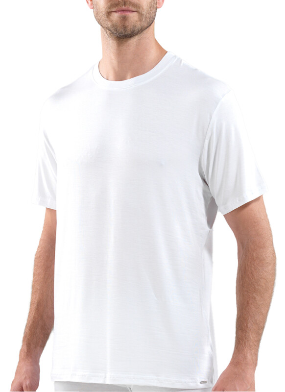 Erkek T-Shirt Silver 9306 - Beyaz - 1