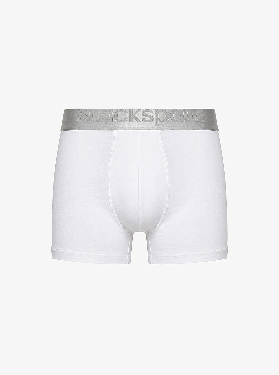 Erkek Modal Elastan Boxer Silver 9302 - Beyaz - Blackspade
