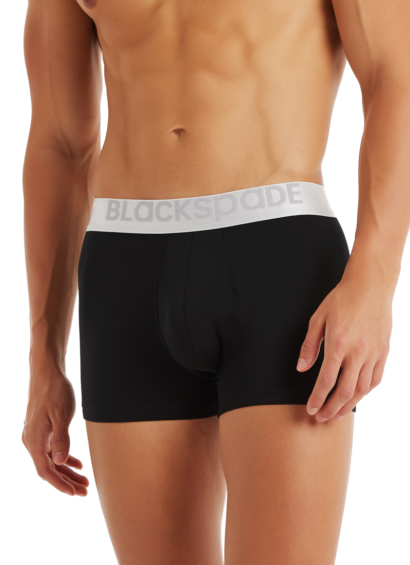 Erkek Modal Elastan Boxer Silver 9302 - Siyah - 3