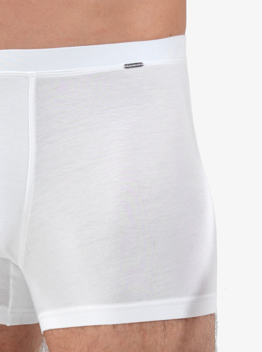 Erkek Modal Elastan Boxer Silver 9310 - Beyaz - 3