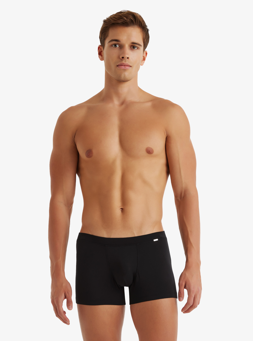 Erkek Modal Elastan Boxer Silver 9310 - Siyah 