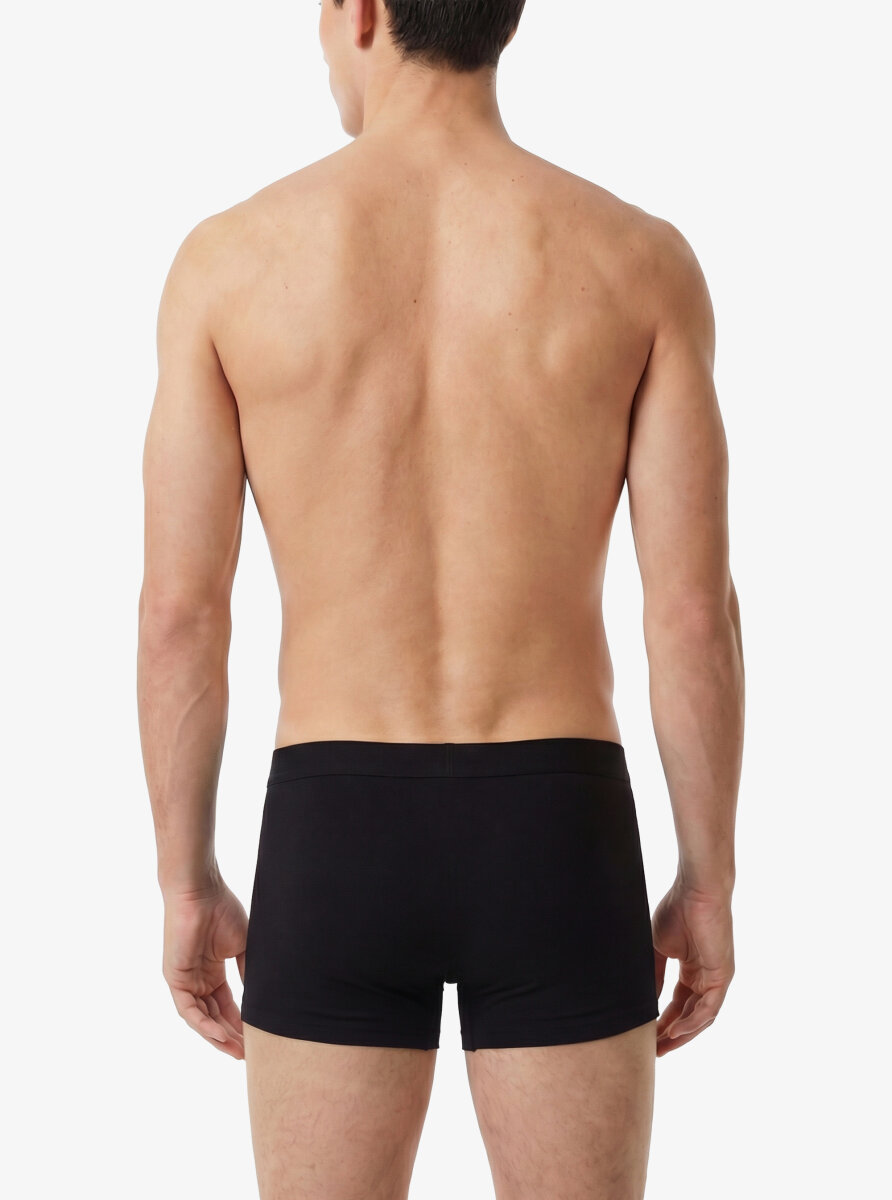 Erkek Modal Elastan Boxer Silver 9310 - Siyah