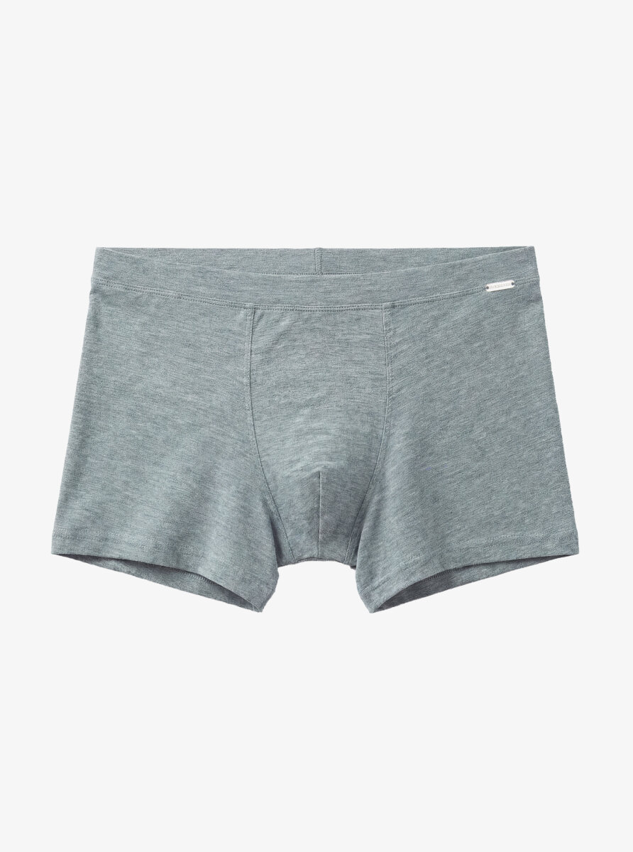 Erkek Modal Elastan Boxer Silver 9310 - Gri Melanj - 5