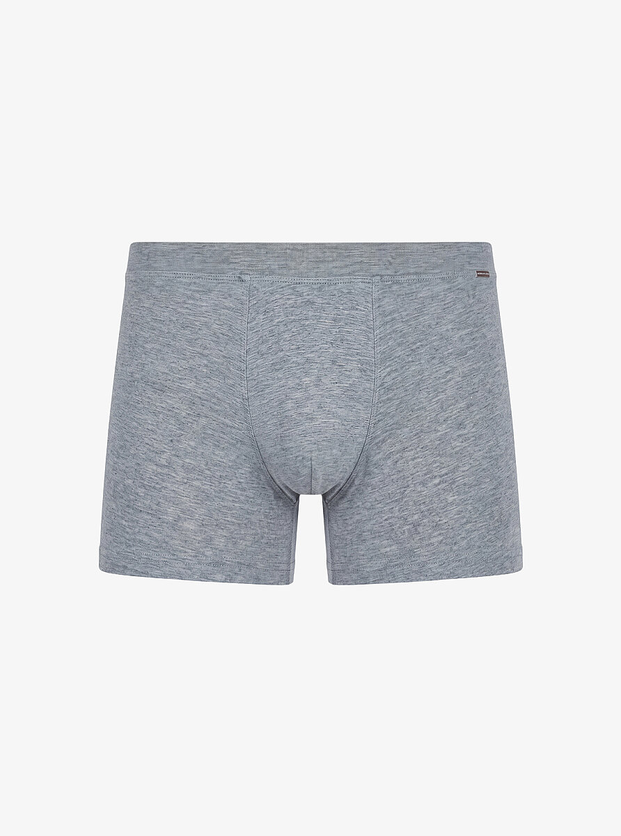 Erkek Modal Elastan Boxer Silver 9310 - Gri Melanj - Blackspade