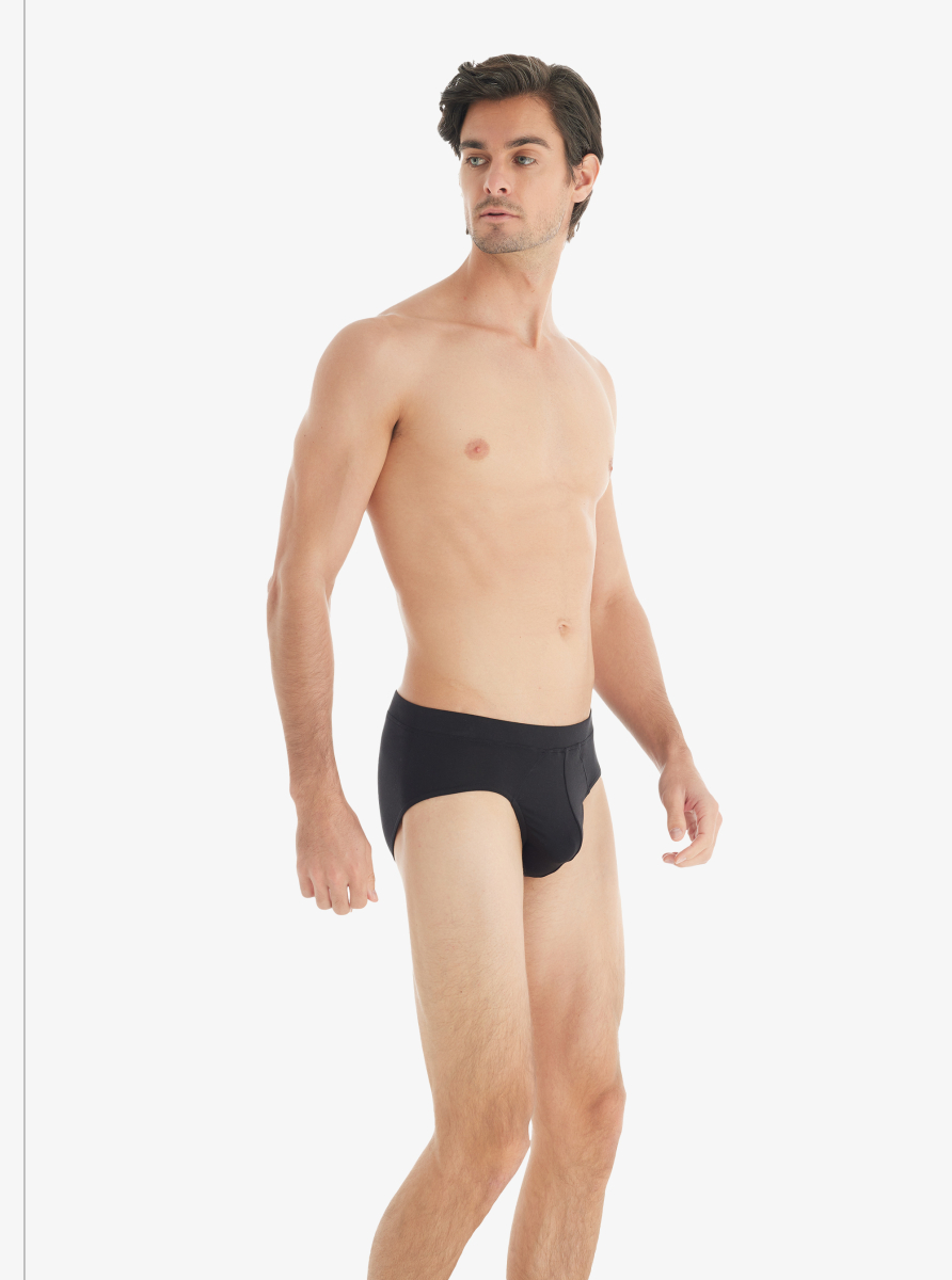 Erkek Slip Külot Silver 9311 - Siyah - Blackspade