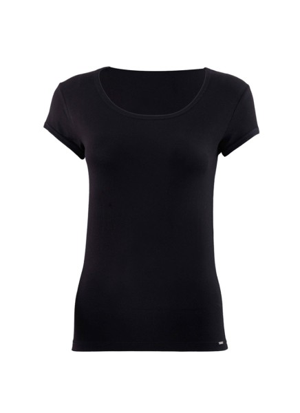 Kadın T-Shirt Silver 1622 - Siyah - 2