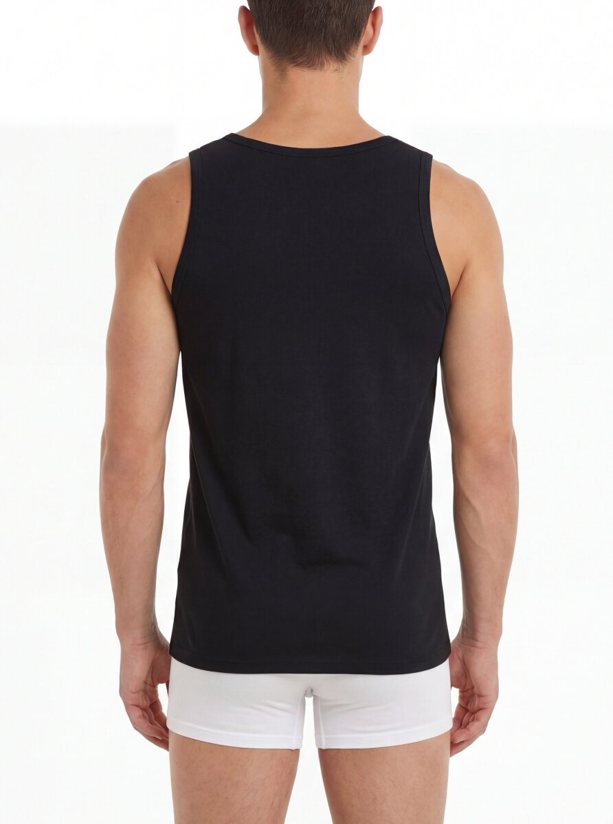 Erkek Atlet Silver 9305 - Siyah - 3