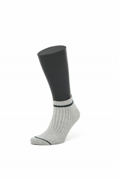 Spor Çorabı 9922 - Gri Melanj - Blackspade