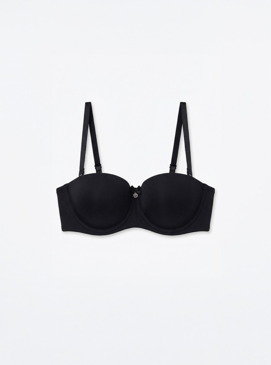 Straplez Sütyen - 3011 - Siyah - Blackspade