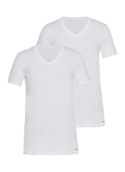 Erkek Tshirt 2'li Paket Tender Cotton 9671 - Beyaz - Blackspade