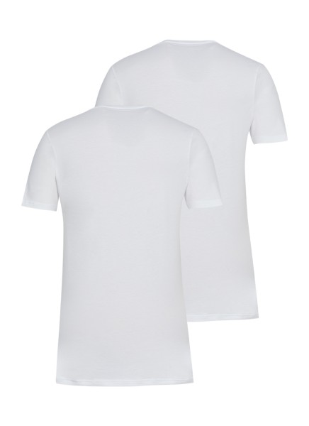 Erkek Tshirt 2'li Paket Tender Cotton 9671 - Beyaz - Blackspade (1)