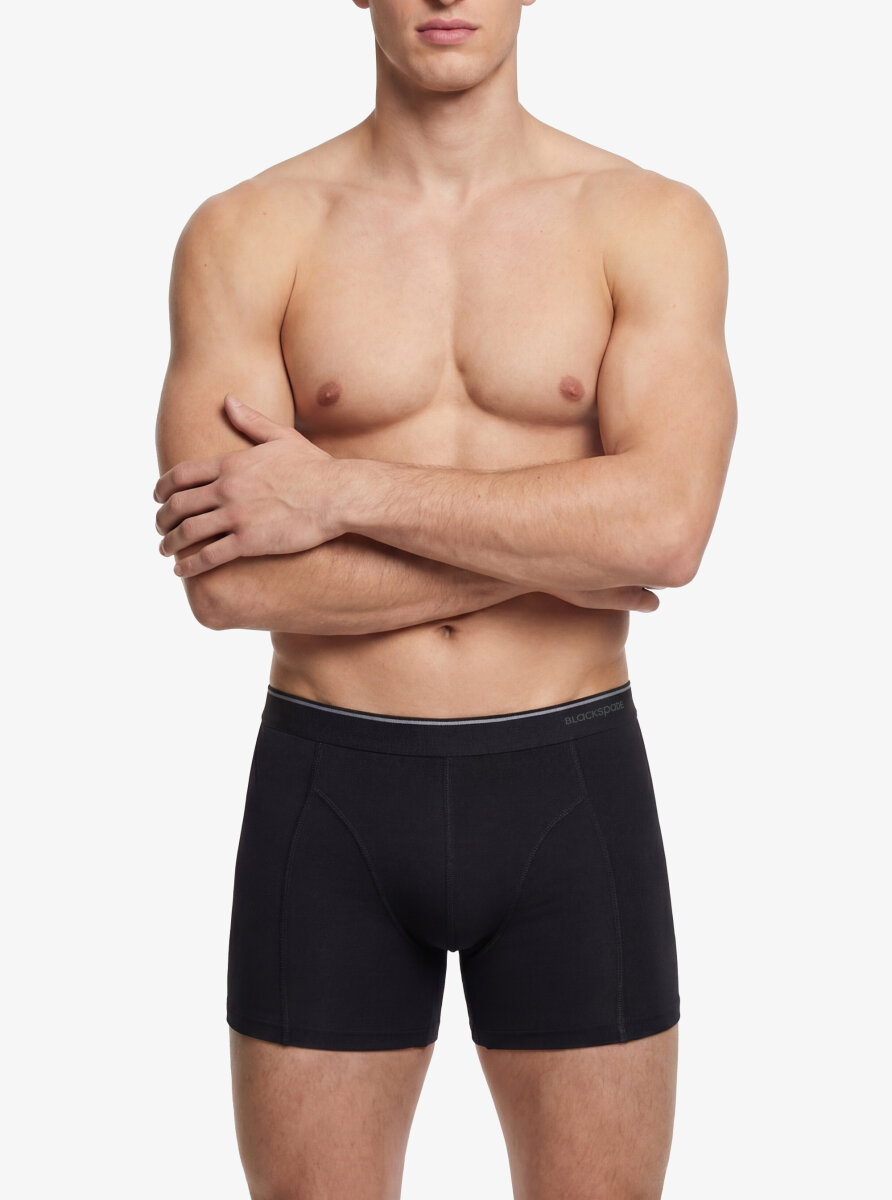 Erkek Boxer 3'lü Paket Tender Cotton 9673 - Siyah - 2