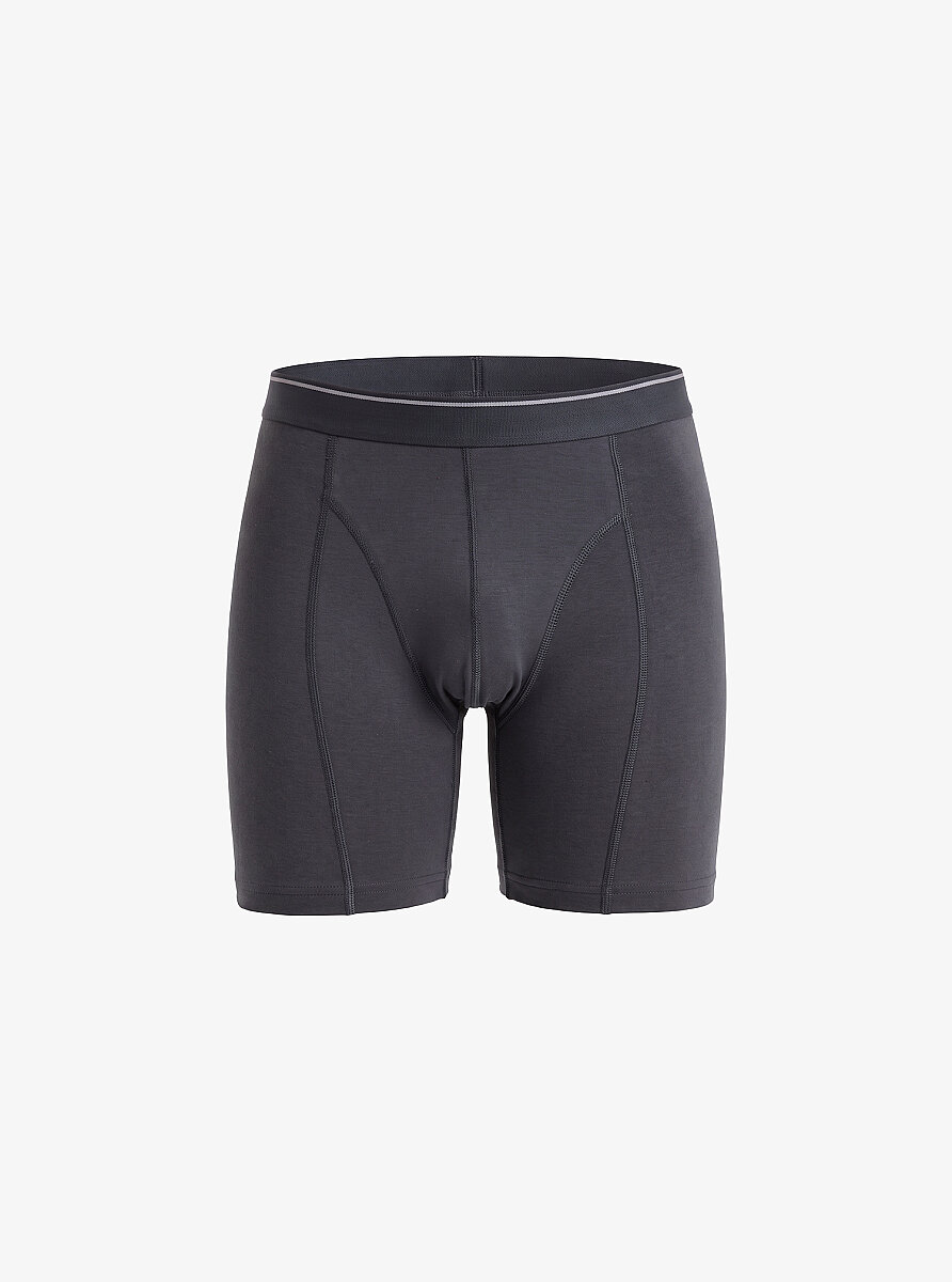 Erkek Pamuk Elastan Retro Boxer Tender Cotton 9216 - Antrasit - 1