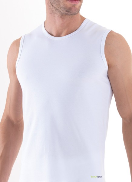 Erkek Tshirt - Kolsuz Tender Cotton 9234 - Beyaz - 1