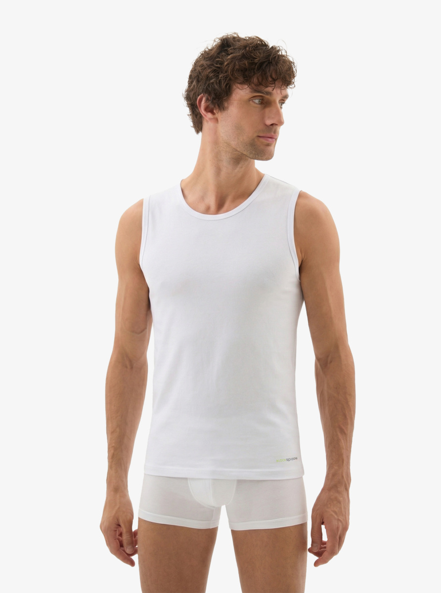 Erkek Tshirt - Kolsuz Tender Cotton 9234 - Beyaz - 1