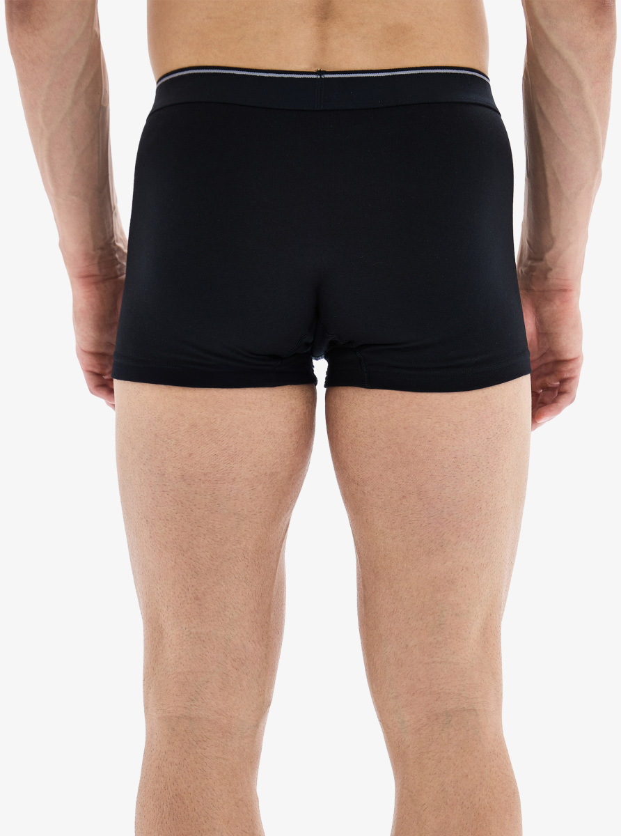 Erkek Boxer - Shorty 3'lü Paket Tender Cotton 9670 - Siyah Antra Melanj Antrasit - 5