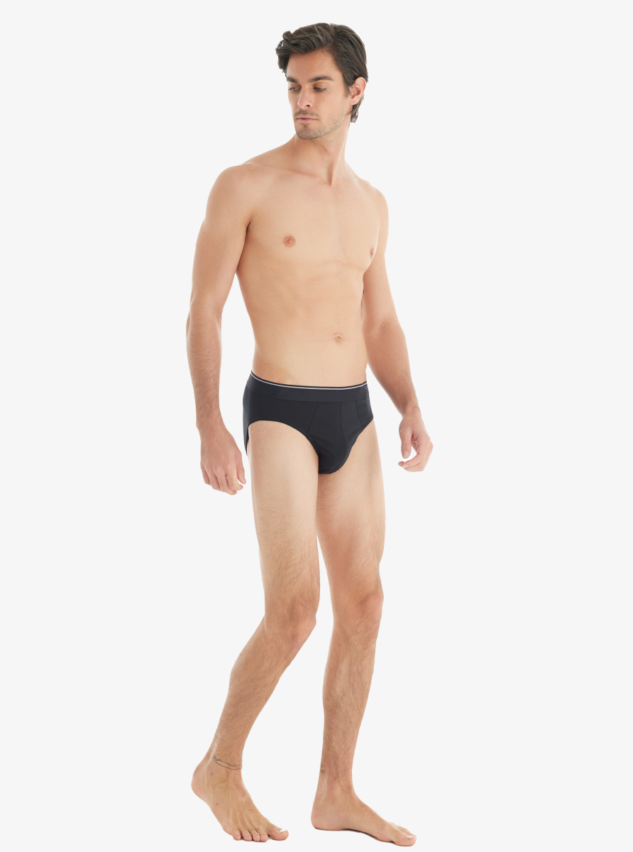 Erkek Slip Külot Tender Cotton 9232 - Siyah - 2