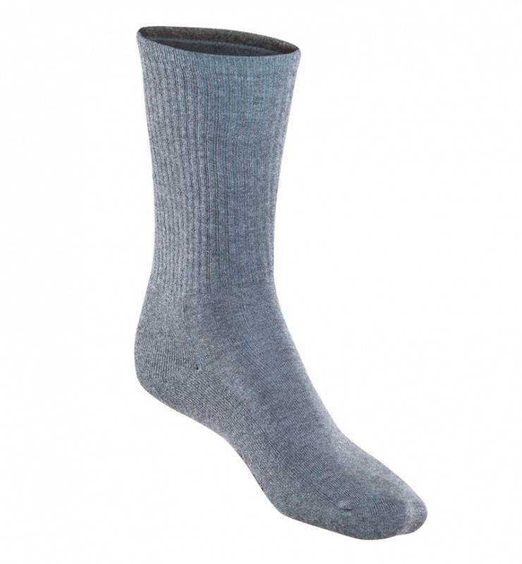 Unisex Termal Uzun Çorap 9274 - Gri Melanj - 1