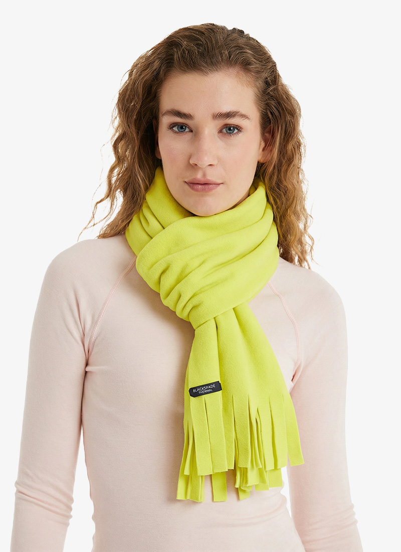 Unisex Termal Polar Atkı 40657 - Açık Yeşil - 1