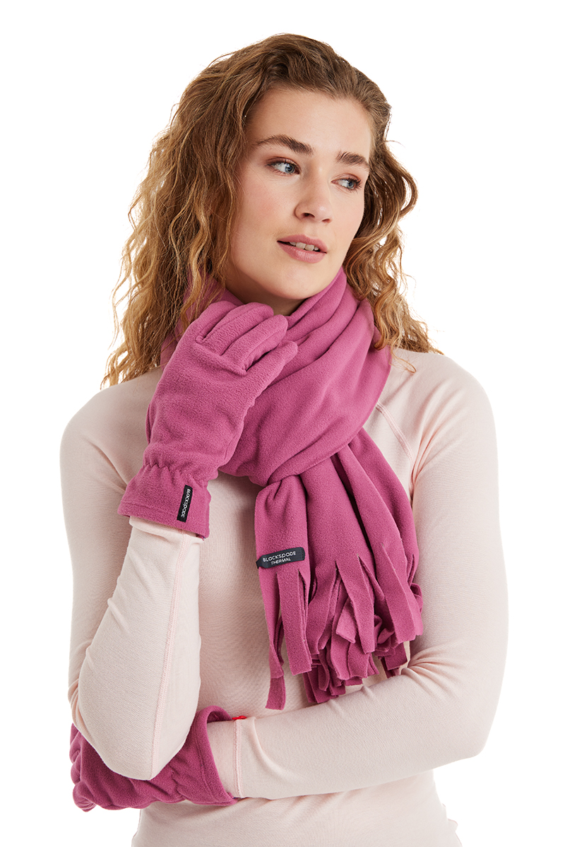 Termal Unisex Polar Atkı 40657 - Pembe - 1