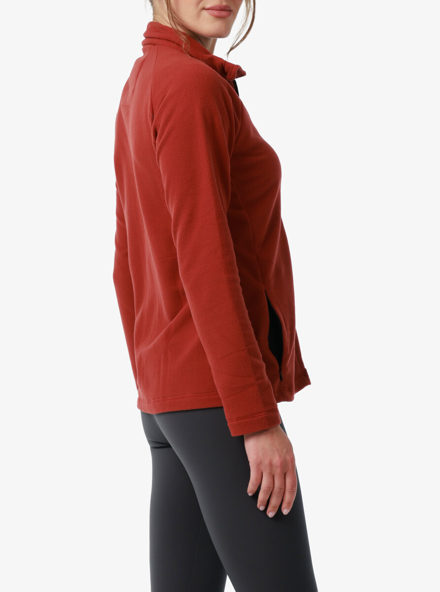 Kadın Termal Polar Ceket 20013 - Mürdüm - 3