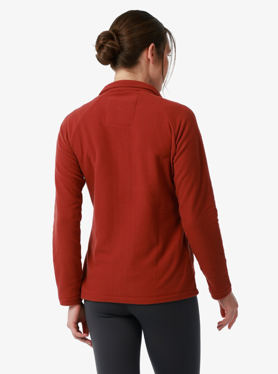 Kadın Termal Polar Ceket 20013 - Mürdüm - 2