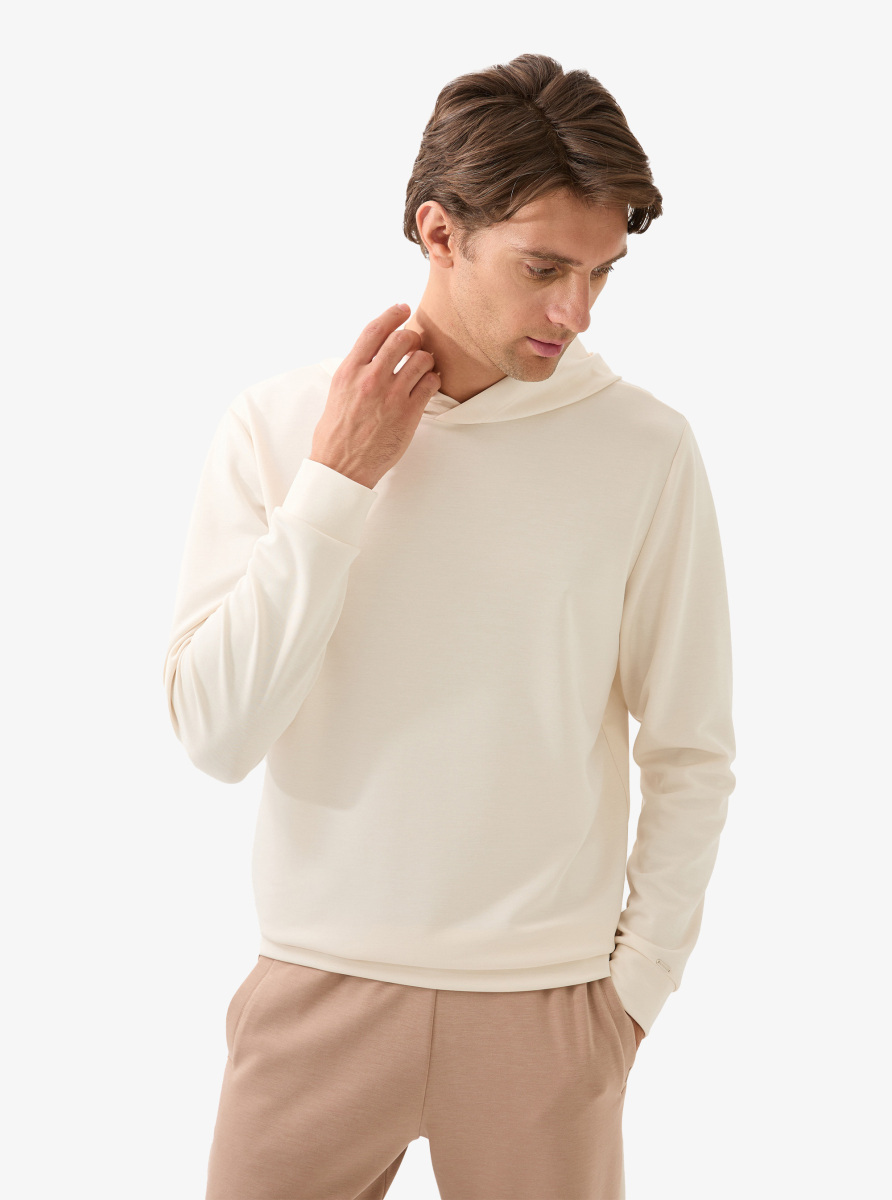 Unisex Sweatshirt 40825 - Beyaz - 5