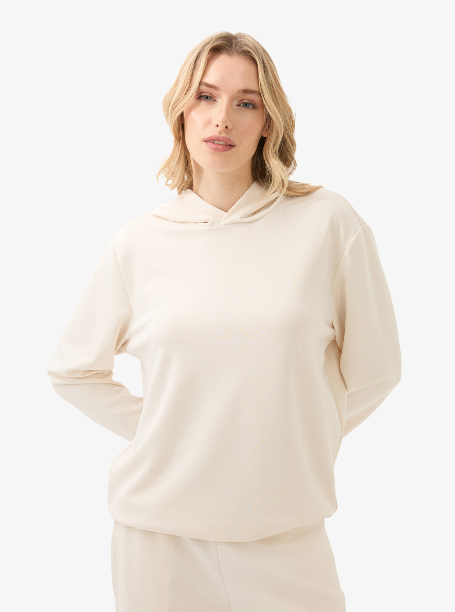 Unisex Sweatshirt 40825 - Beyaz - 3