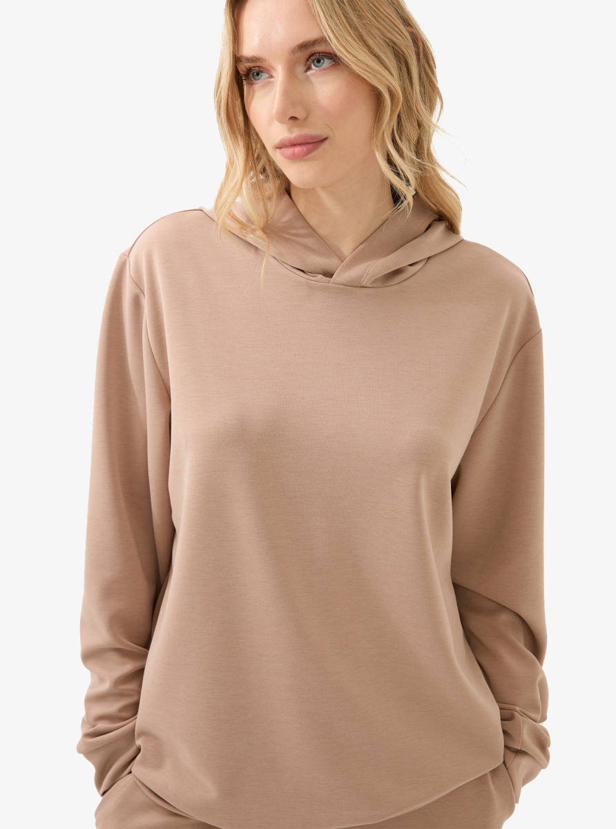 Unisex Sweatshirt 40825 - Kahverengi - 2
