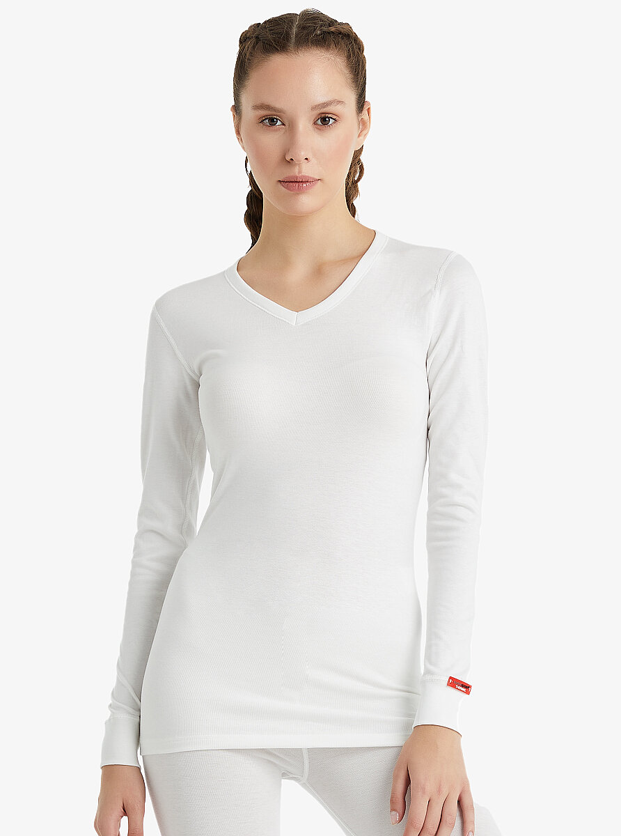Unisex Termal Tişört 2. Seviye 1257 - Beyaz