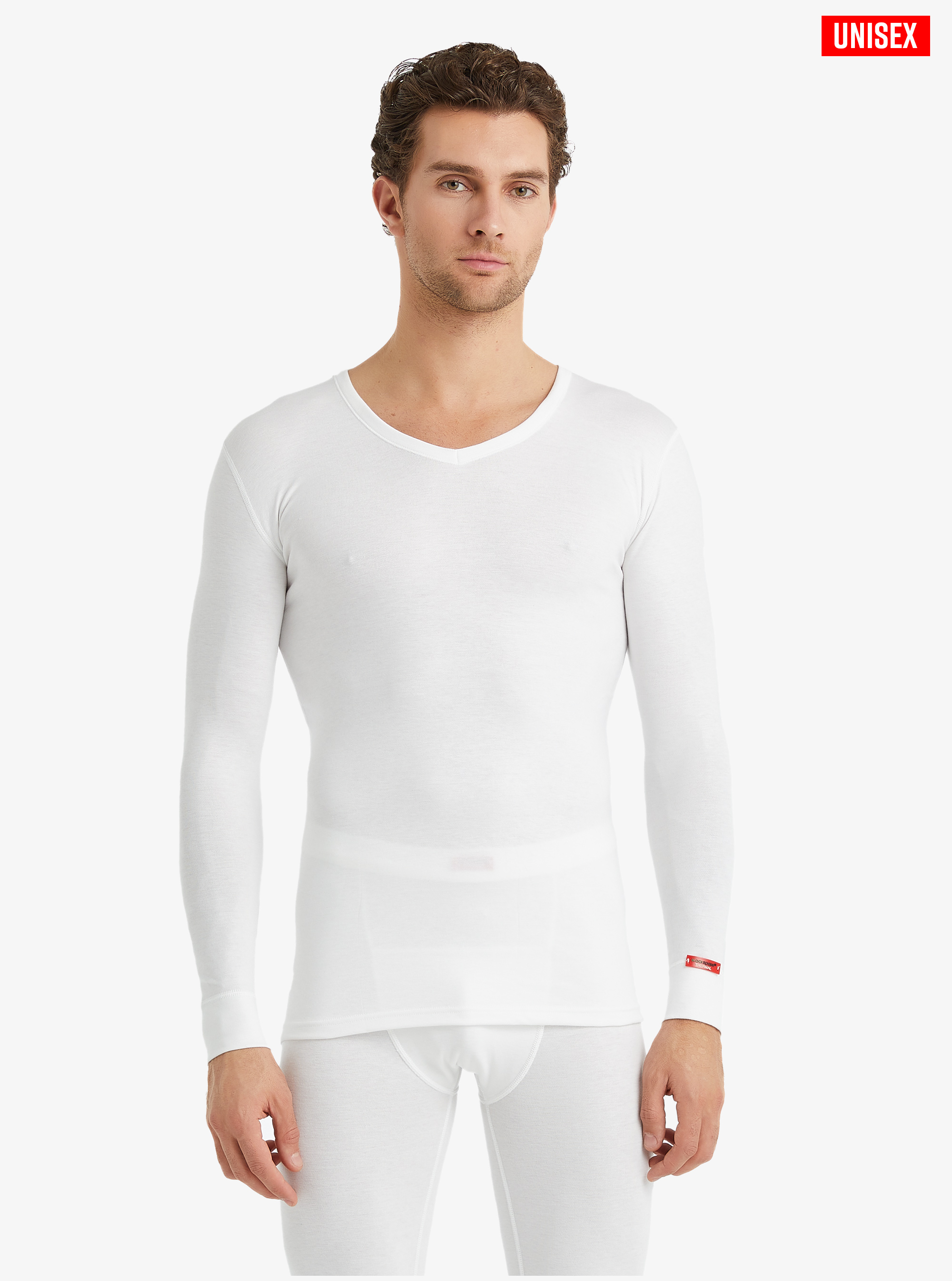 Unisex Termal Tişört 2. Seviye 1257 - Beyaz - 3