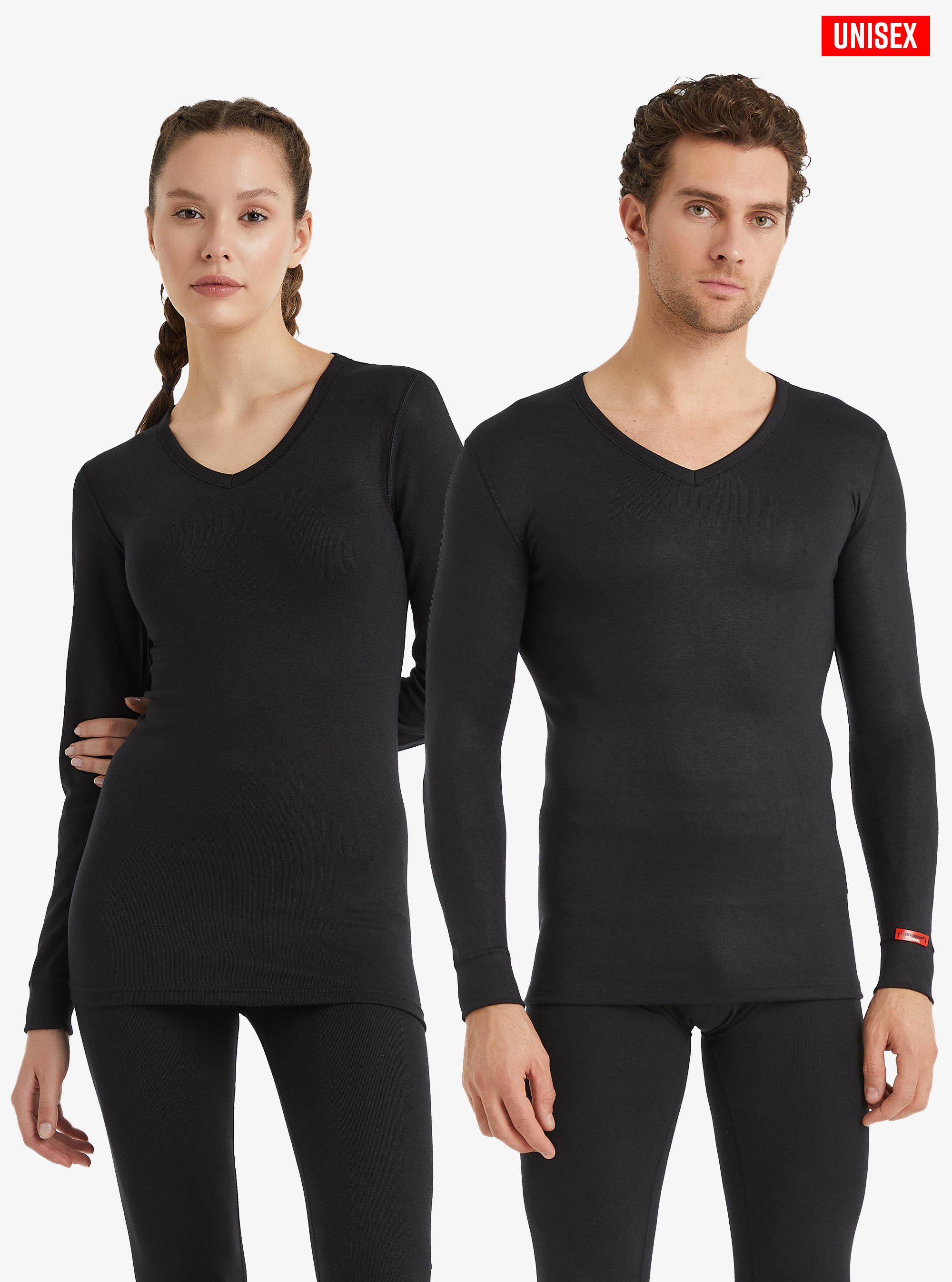 Unisex Termal Tişört 2. Seviye 1257 - Siyah - 8