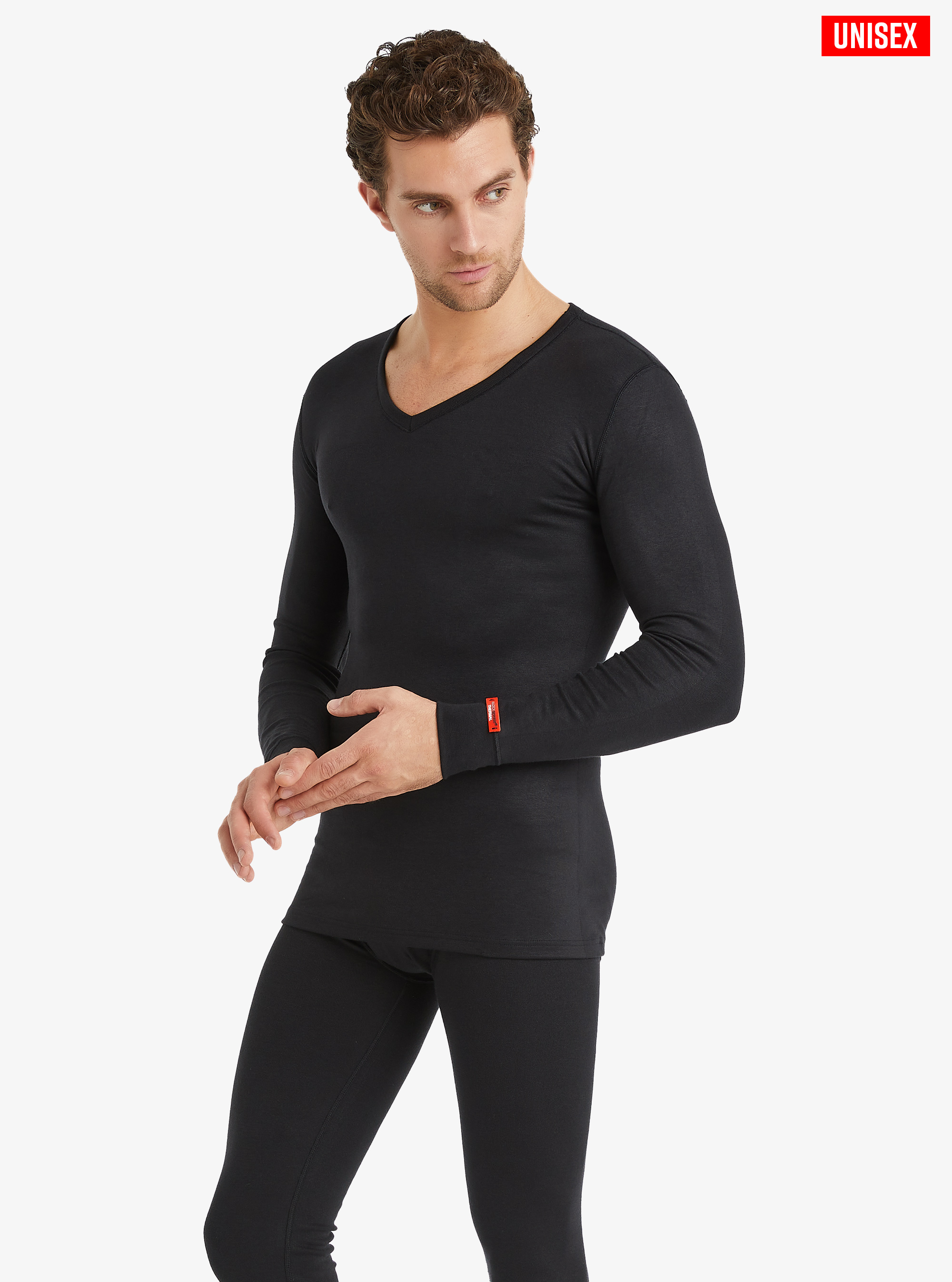 Unisex Termal Tişört 2. Seviye 1257 - Siyah - 3