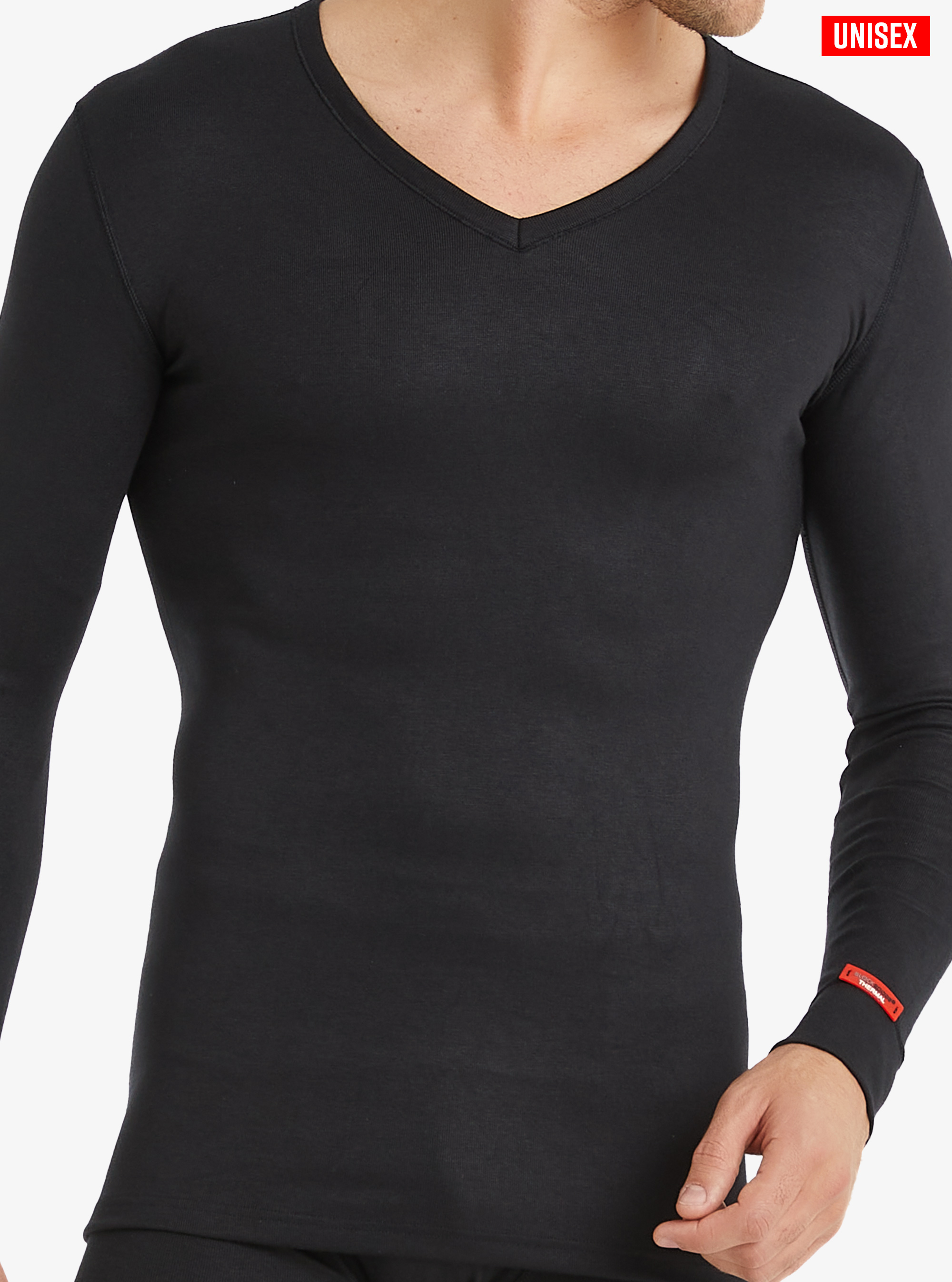 Unisex Termal Tişört 2. Seviye 1257 - Siyah - 5