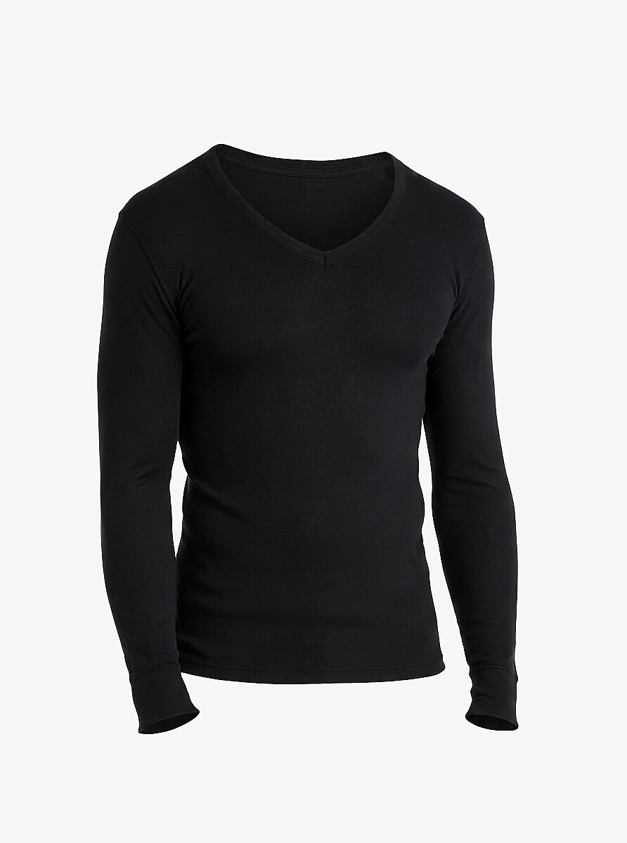 Unisex Termal Tişört 2. Seviye 1257 - Siyah