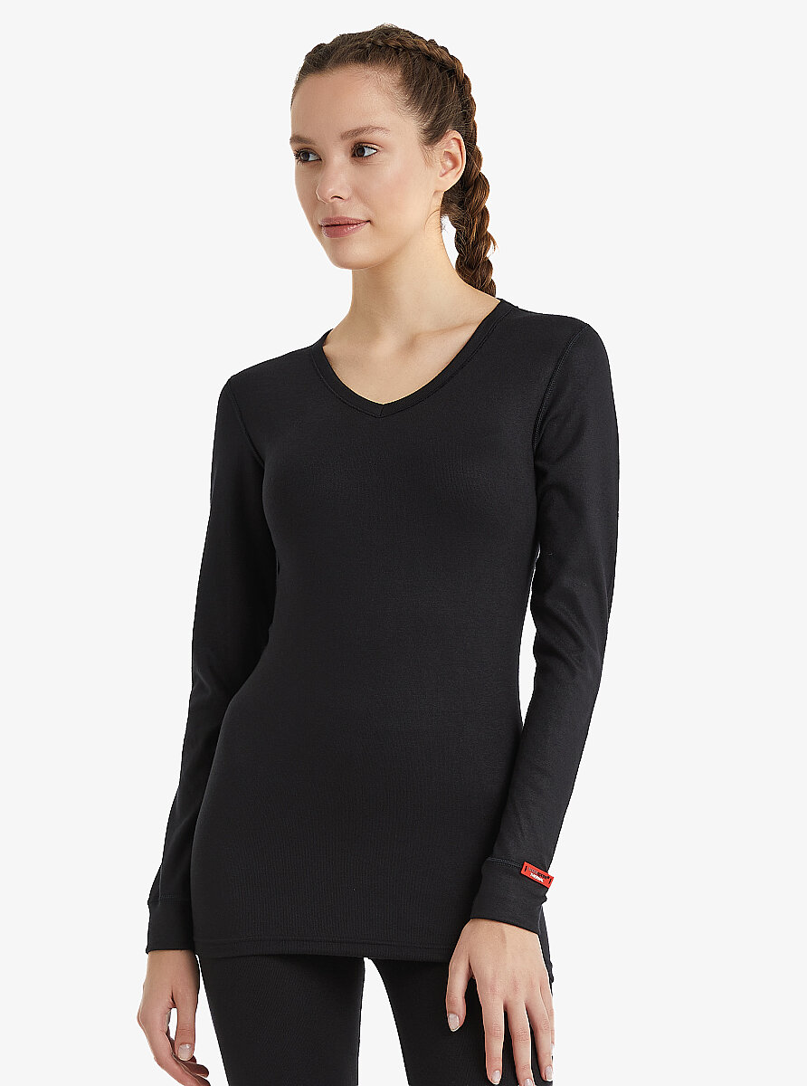 Unisex Termal Tişört 2. Seviye 1257 - Siyah - Blackspade (1)