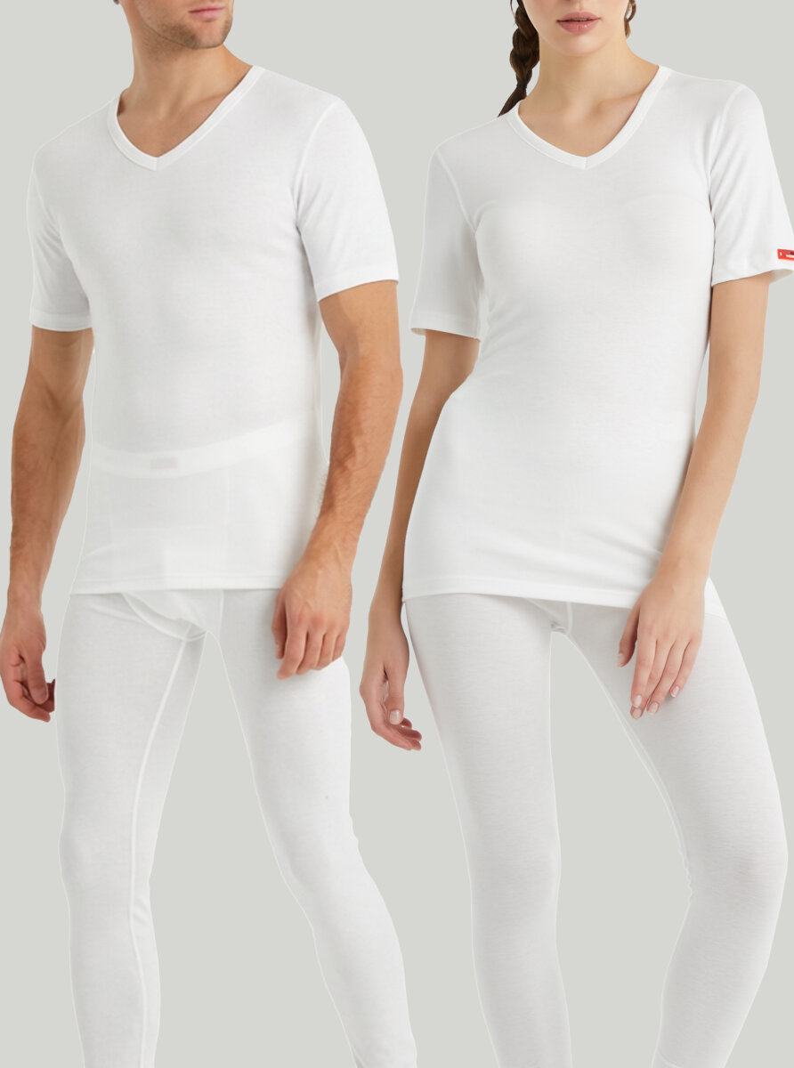 Unisex Termal Tişört 2. Seviye 1263 - Beyaz - Blackspade