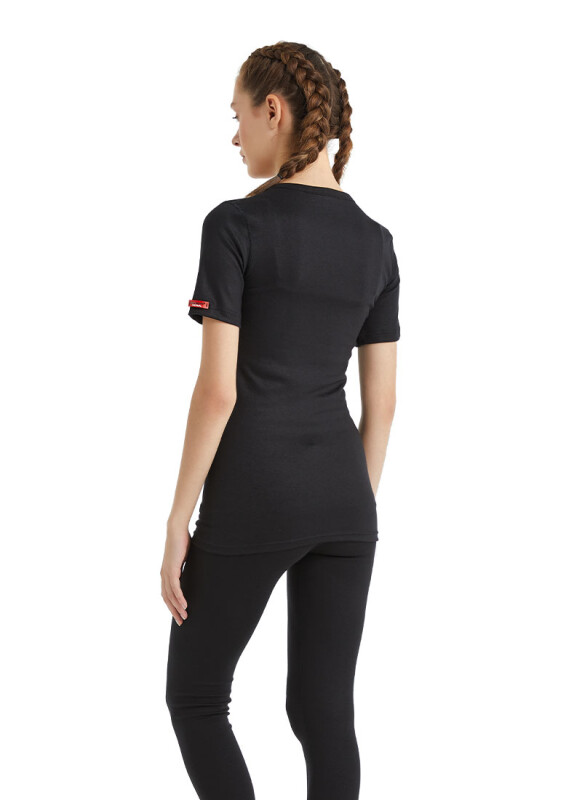 Unisex Termal Tişört 2. Seviye 1263 - Siyah - 4