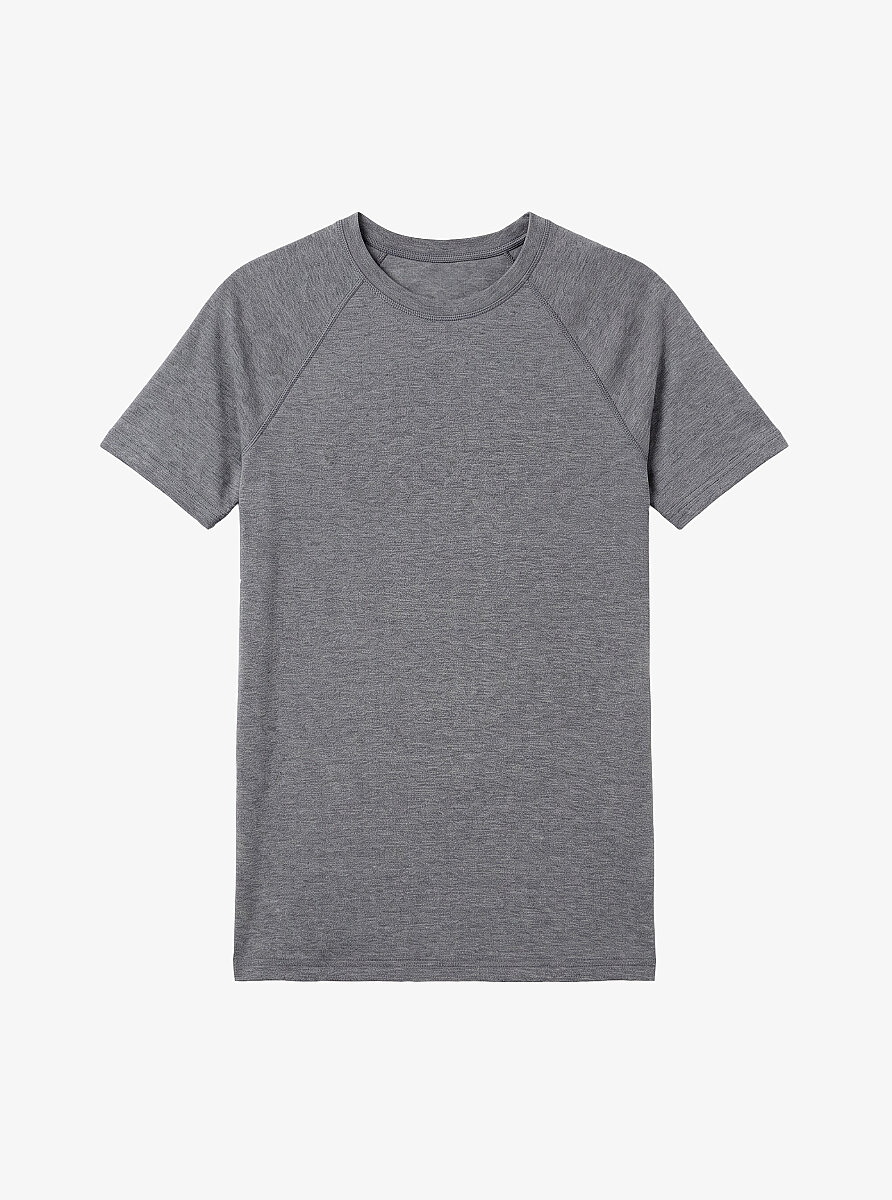 Unisex Termal Tişört 2. Seviye 9258 - Gri Melanj