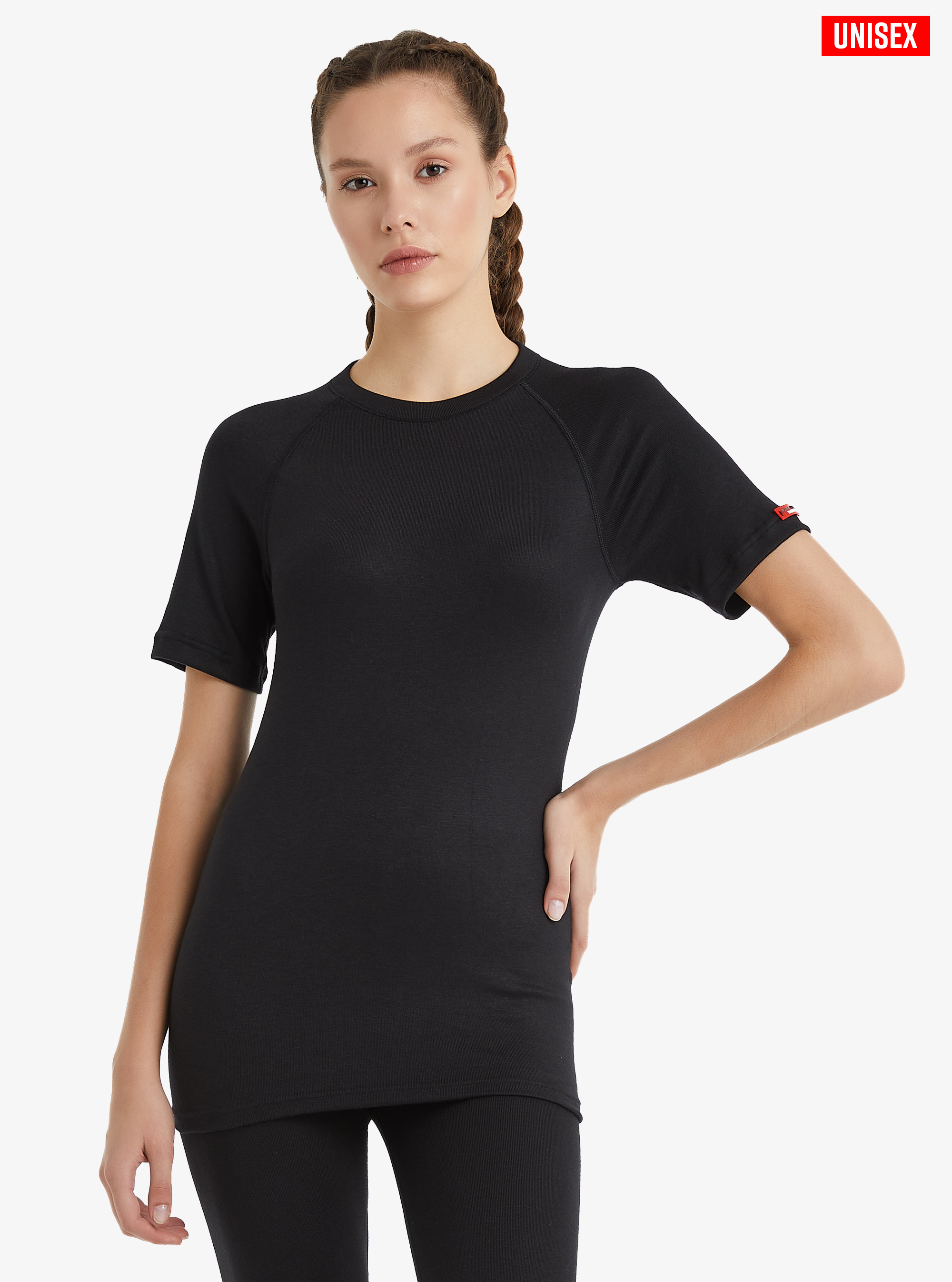 Unisex Termal Tişört 2. Seviye 9258 - Siyah - 8