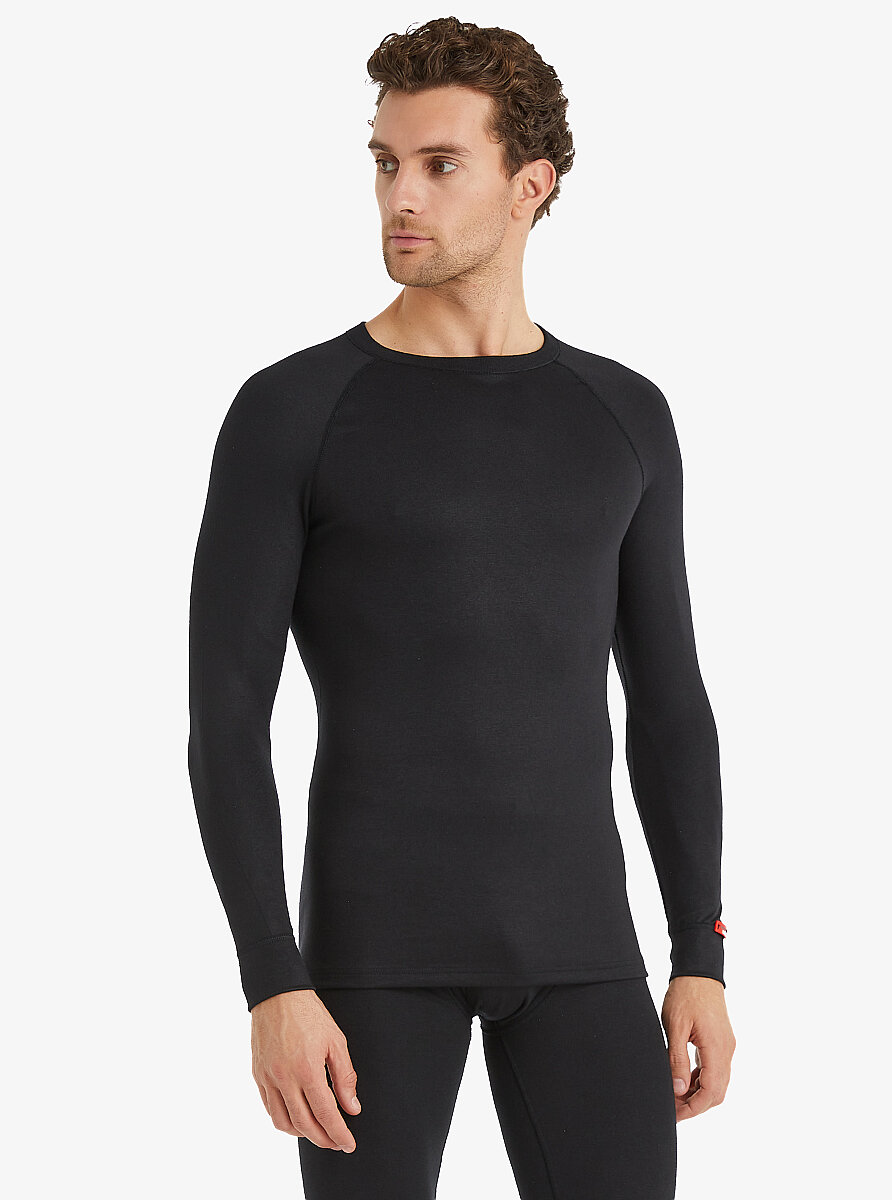 Unisex Termal Tişört 2. Seviye 9259 - Siyah - Blackspade
