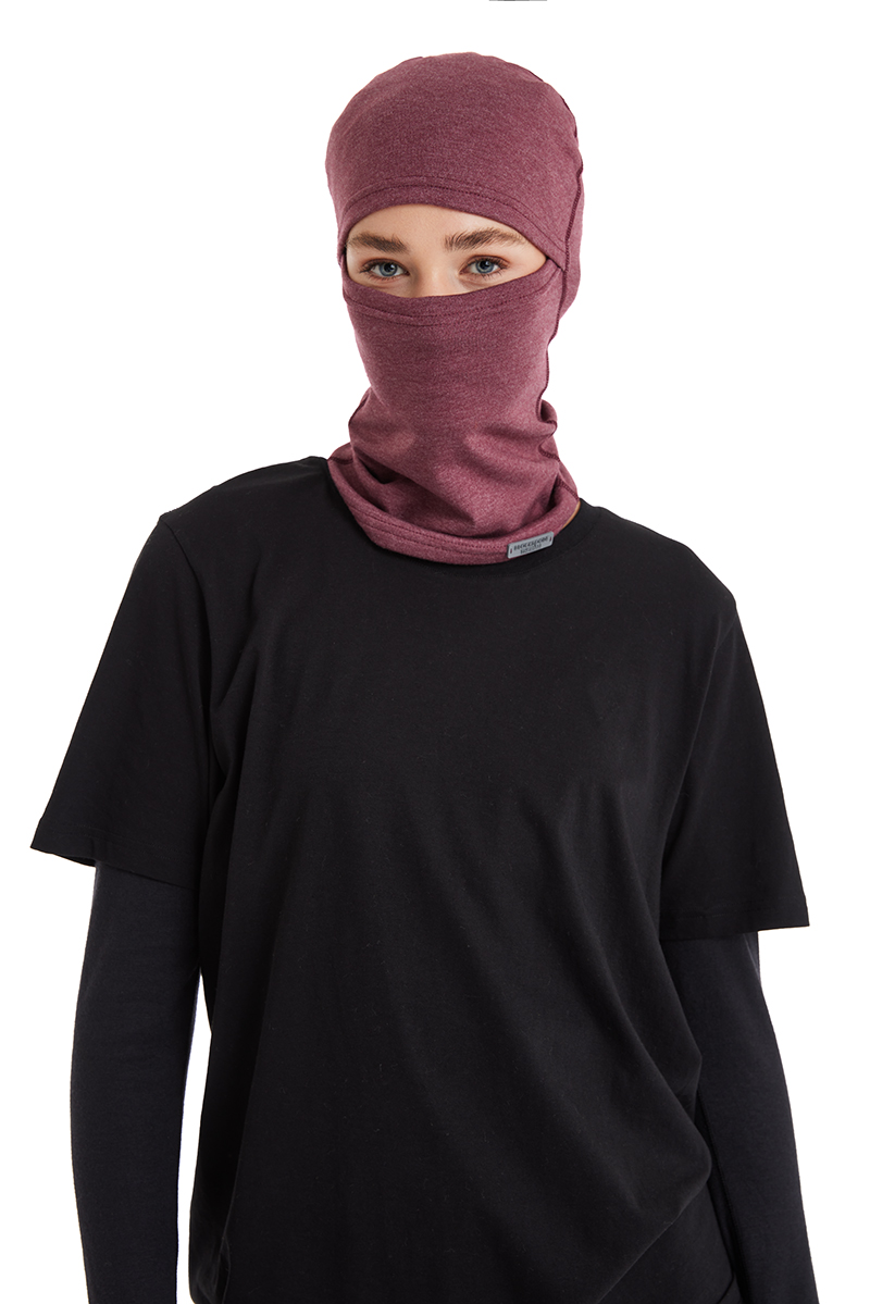 Unisex Termal Balaklava 40653 - Bordo - 1