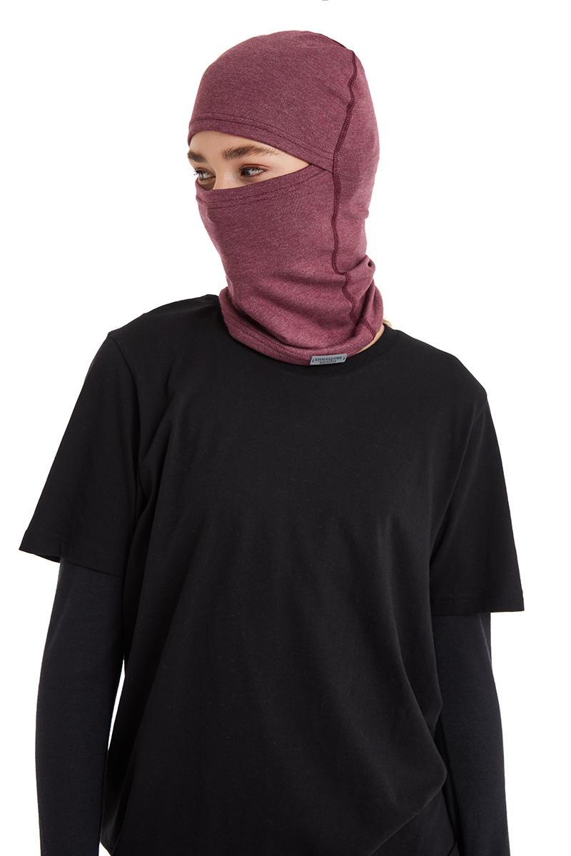 Unisex Termal Balaklava 40653 - Bordo - 2