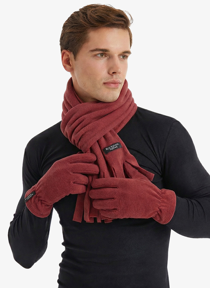 Unisex Termal Eldiven 40656 - Mürdüm - 2
