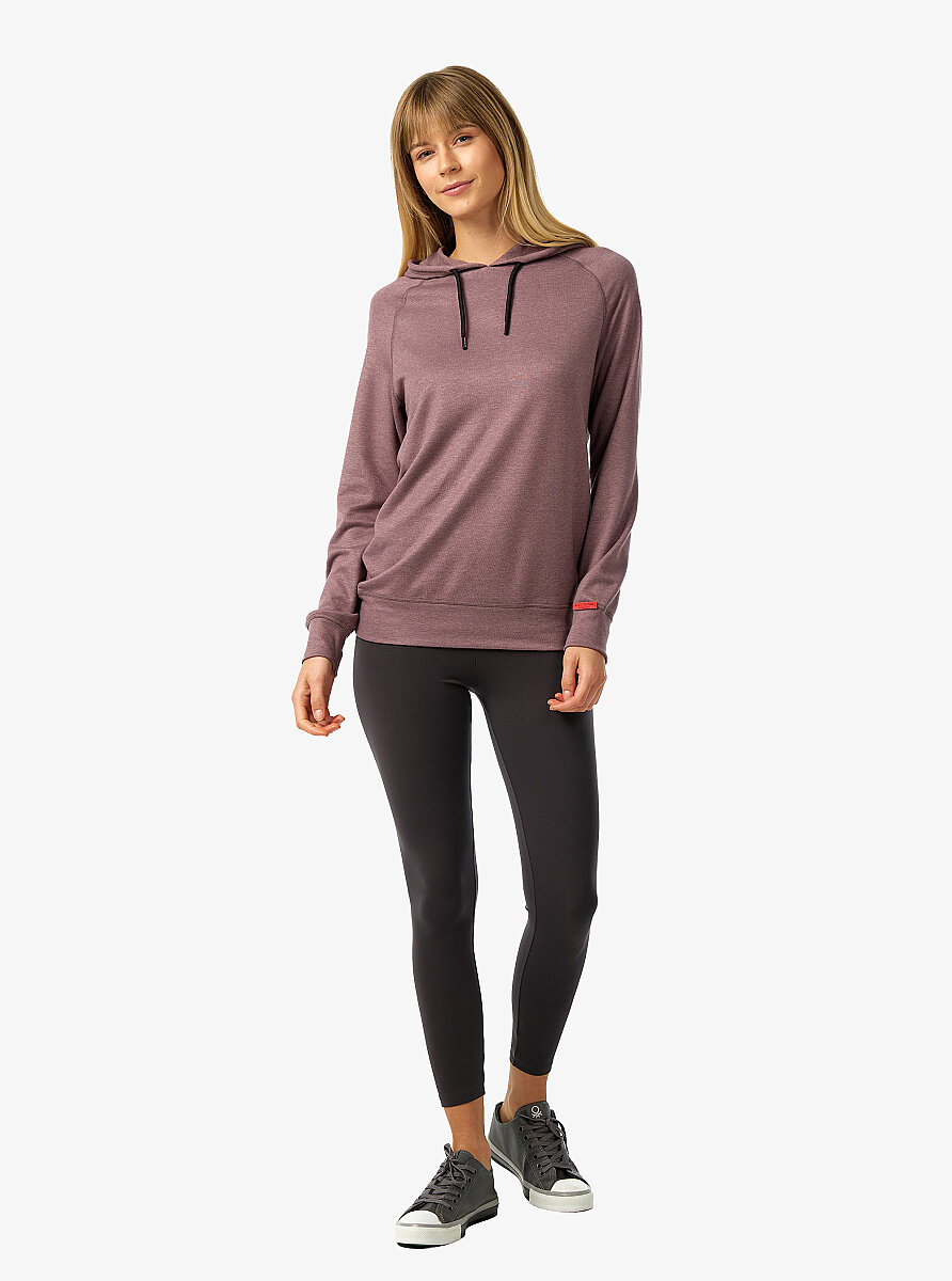 Unisex Termal Kapşonlu Sweatshirt 2. Seviye 20029 - Kahverengi - 4