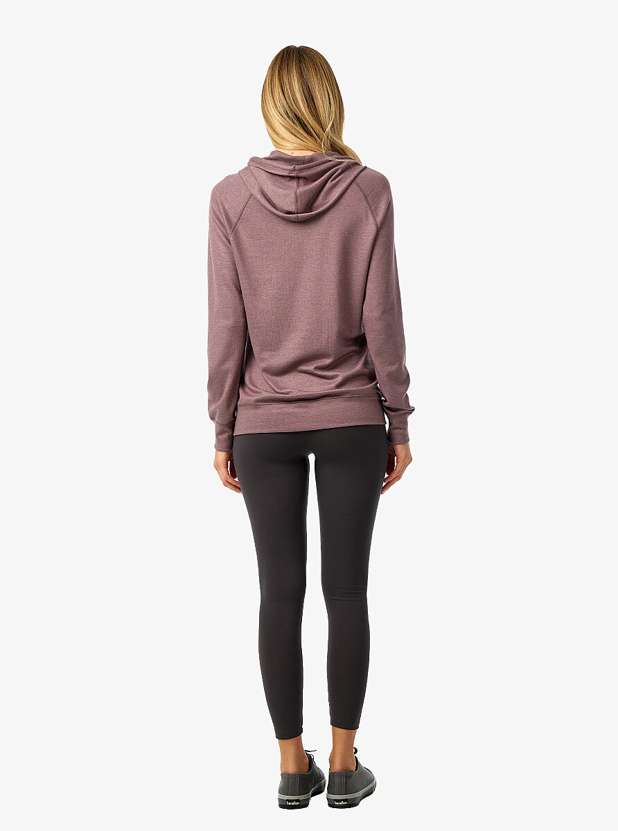Unisex Termal Kapşonlu Sweatshirt 2. Seviye 20029 - Kahverengi - 5