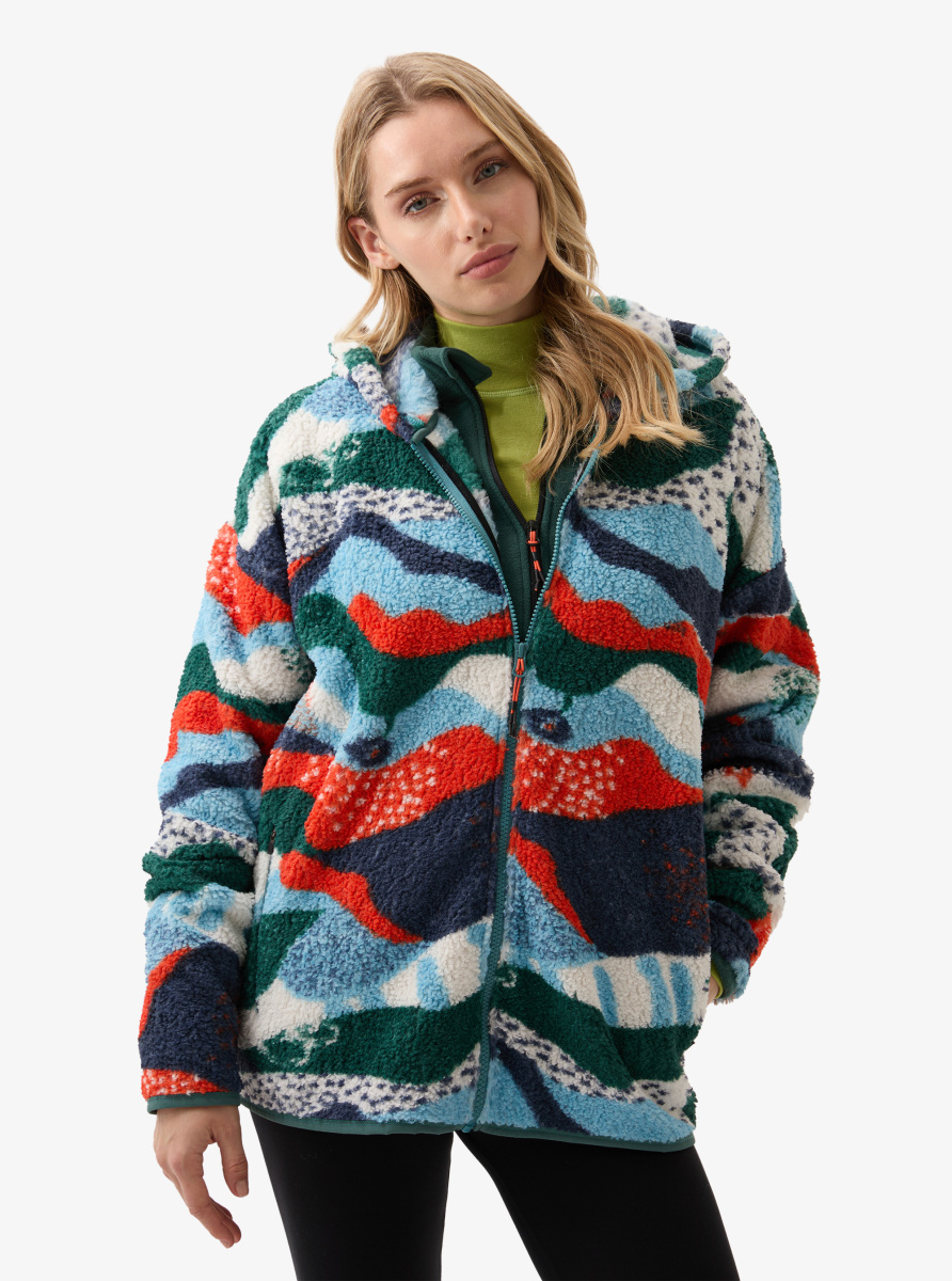 Unisex Termal Polar Ceket 20003 - Desenli - 2